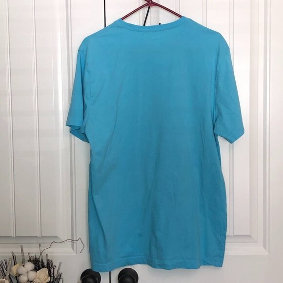 Chaps blue short sleeved surf t-shirt; Medium - Picture 3 of 5